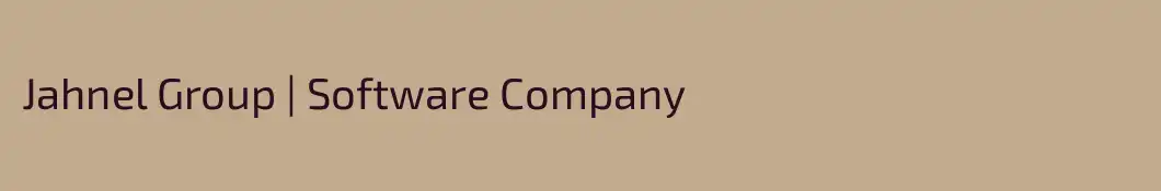 Jahnel Group | Software Company